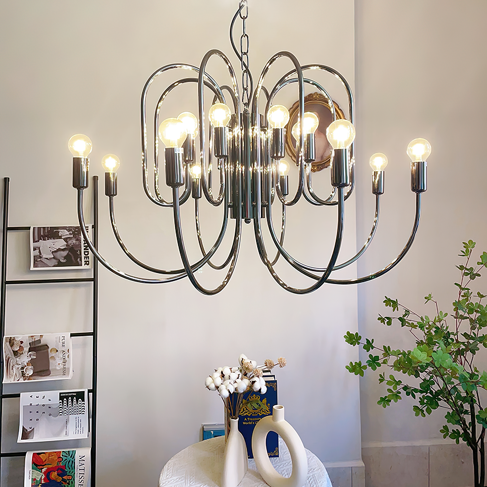 Ombre Elegance Vintage Industrial Chandelier - Letslighting