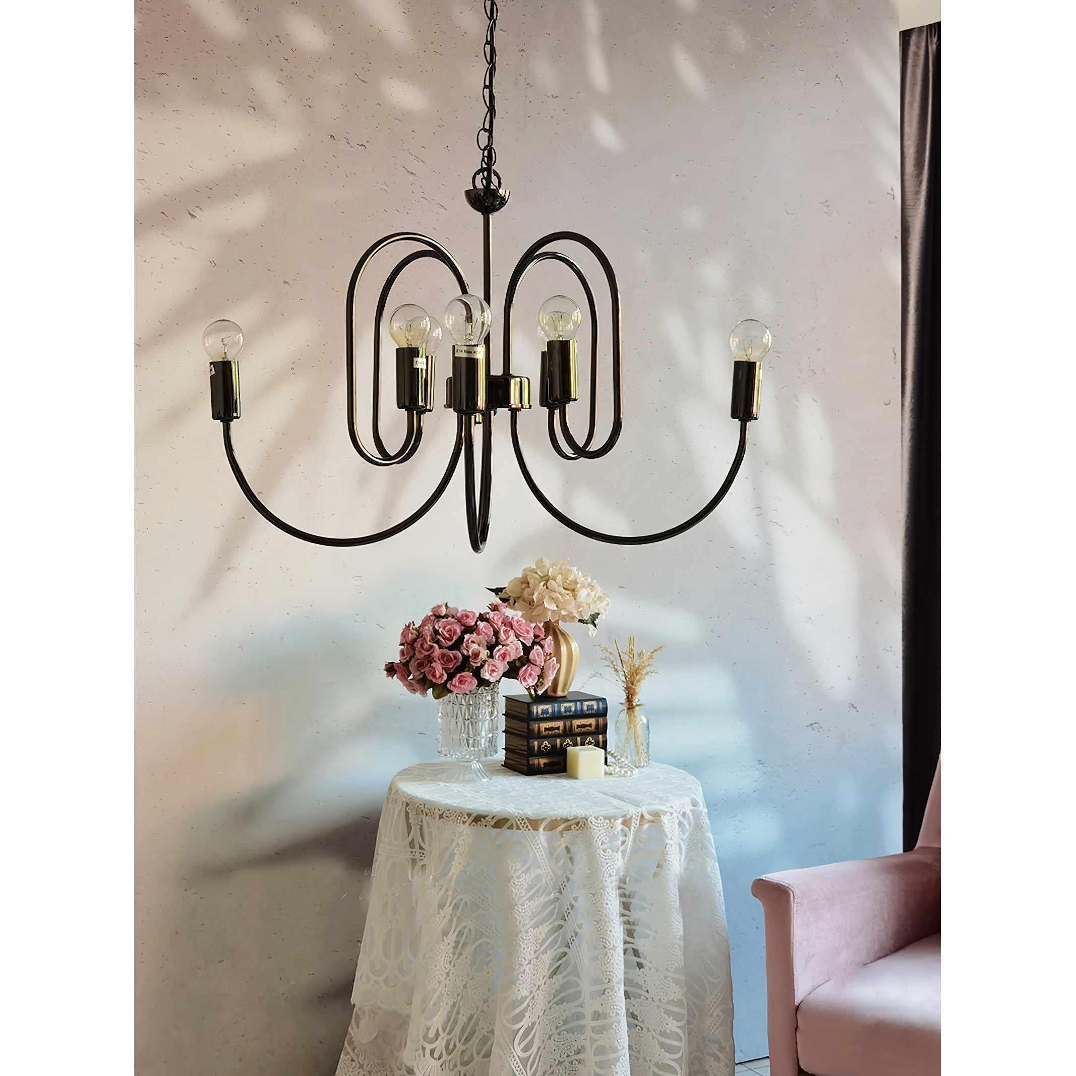 Ombre Elegance Vintage Industrial Chandelier - Letslighting