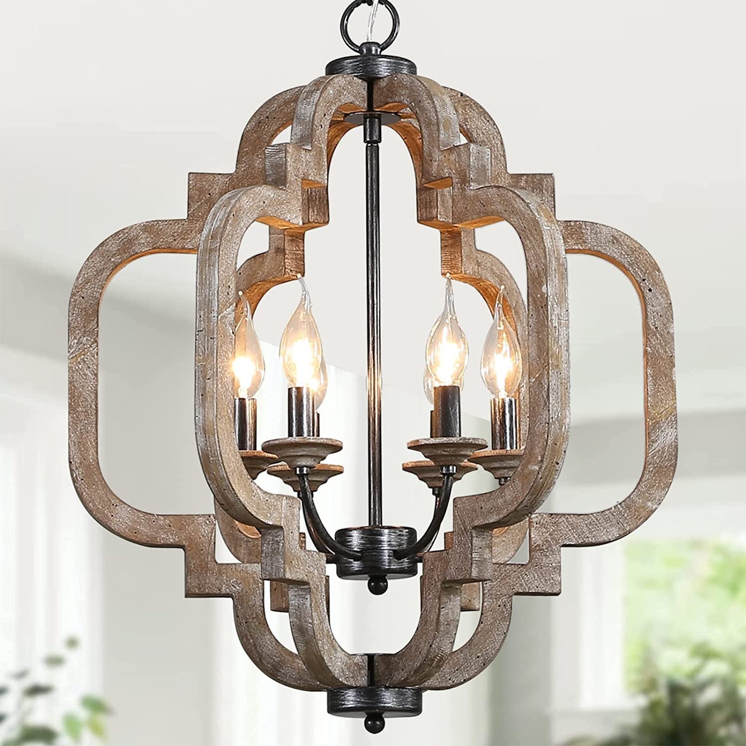 Polar Postmodern Luxury Wooden Pendant Lamp - Letslighting