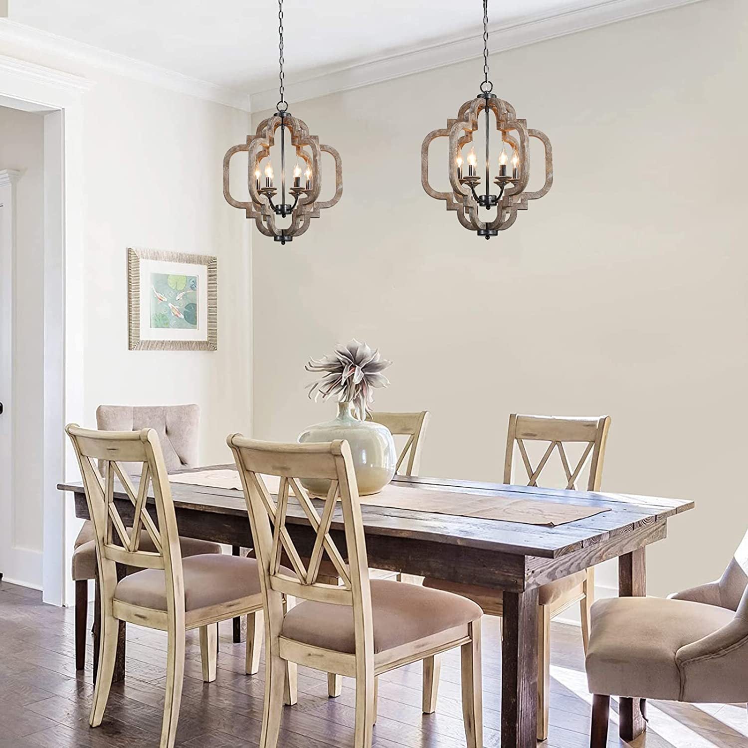 Polar Postmodern Luxury Wooden Pendant Lamp - Letslighting