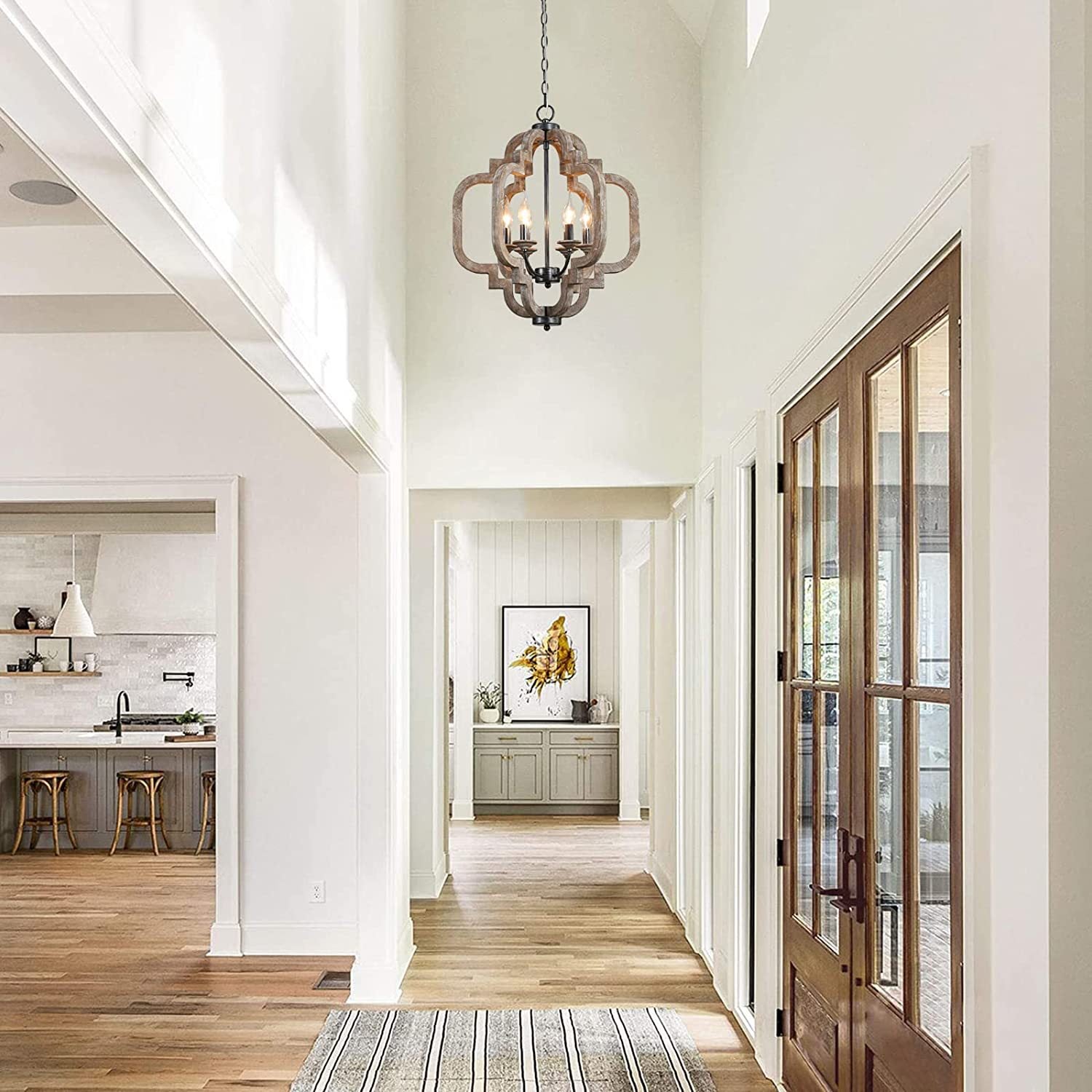 Polar Postmodern Luxury Wooden Pendant Lamp - Letslighting