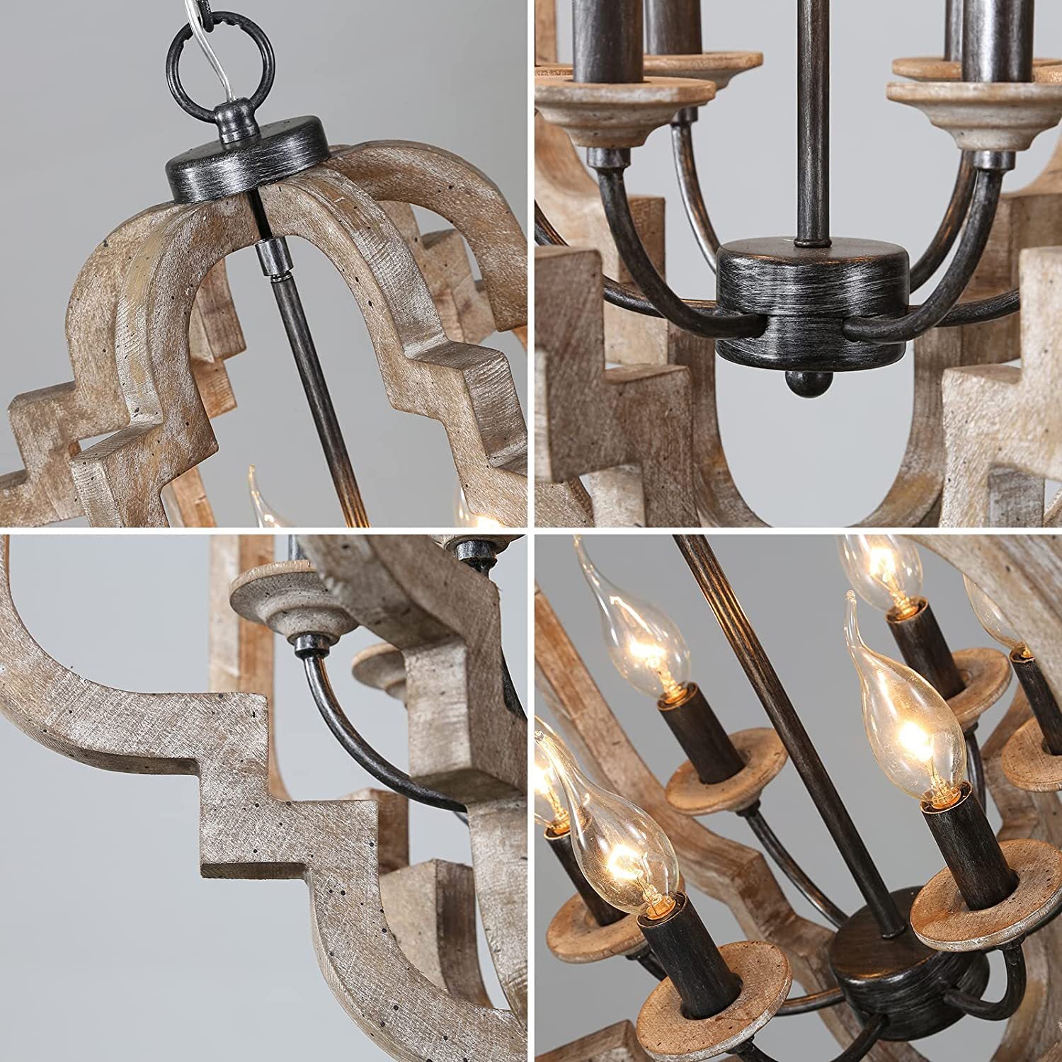 Polar Postmodern Luxury Wooden Pendant Lamp - Letslighting