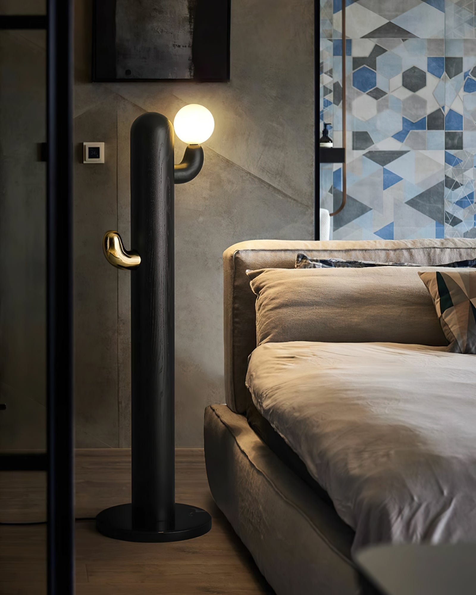 Cactus Wood Floor Lamp - Blowlighting