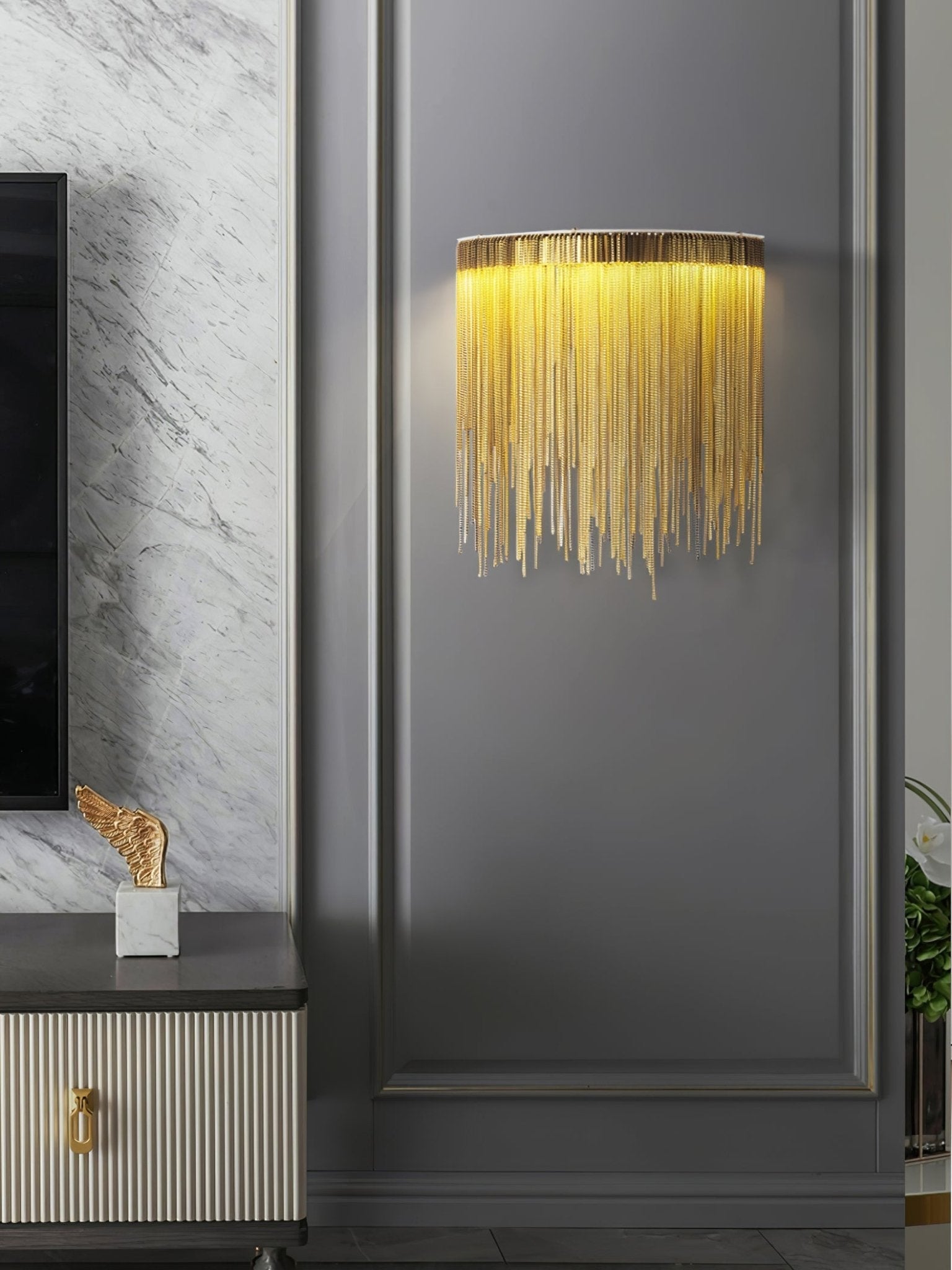 Cryste Steel Elegant Wall Lamp - Letslighting