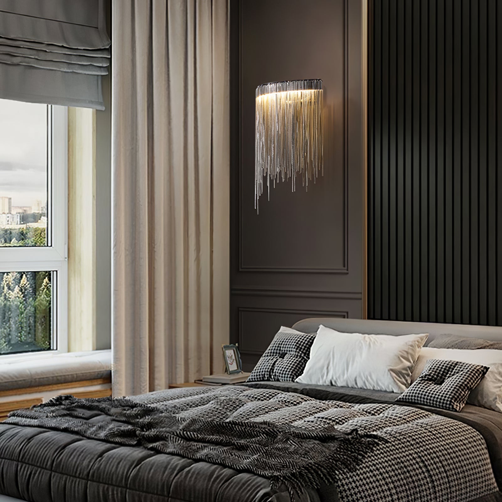 Cryste Steel Elegant Wall Lamp - Letslighting