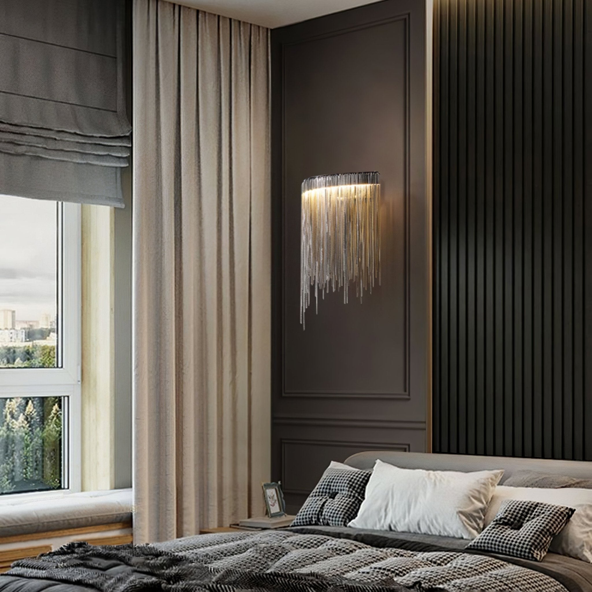 Cryste Steel Elegant Wall Lamp - Letslighting