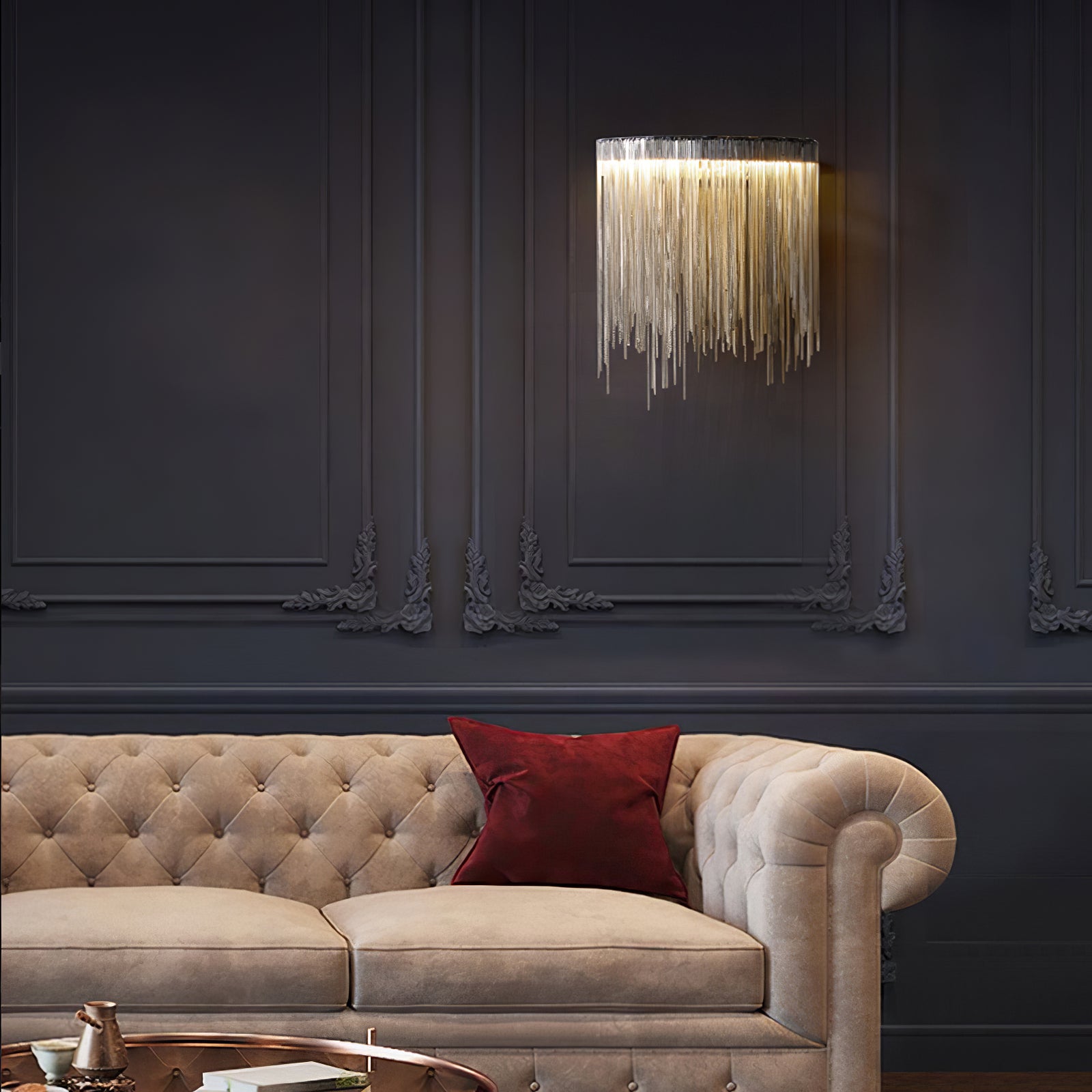 Cryste Steel Elegant Wall Lamp - Letslighting