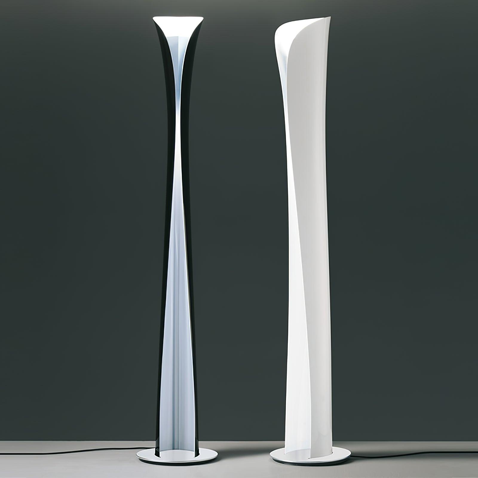 Tora Aluminum Futuristic Floor Lamp - Letslighting
