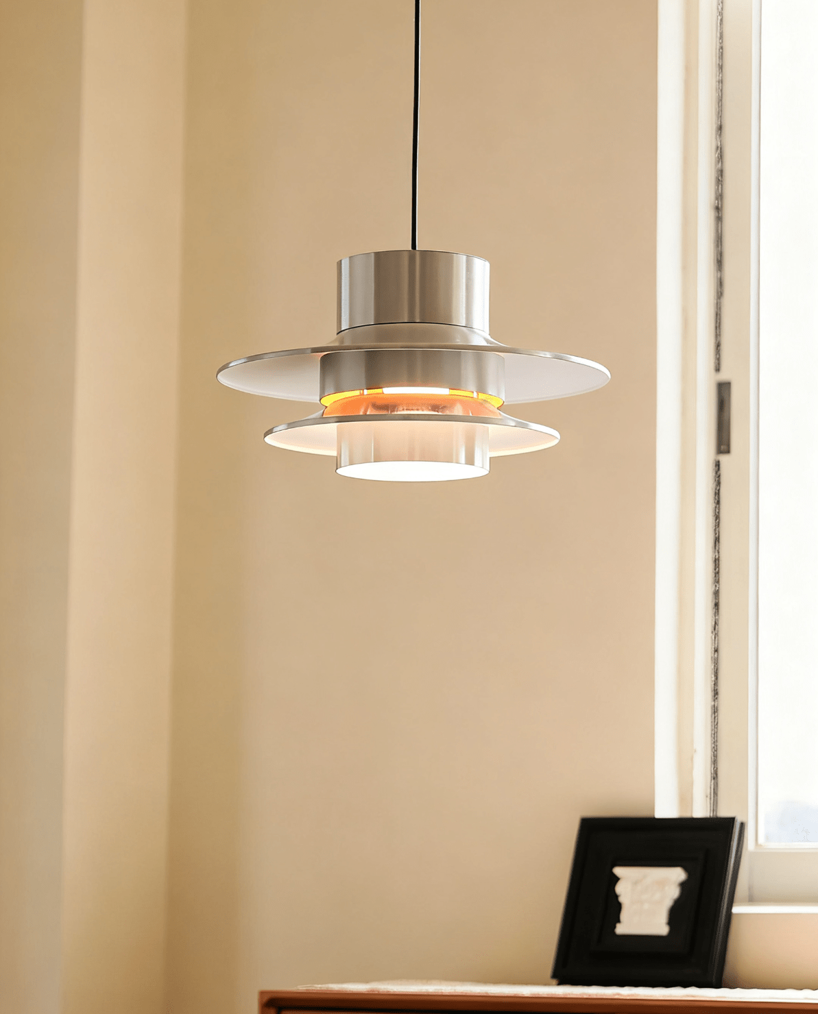 Caelith Chrome Pendant Light - Letslighting