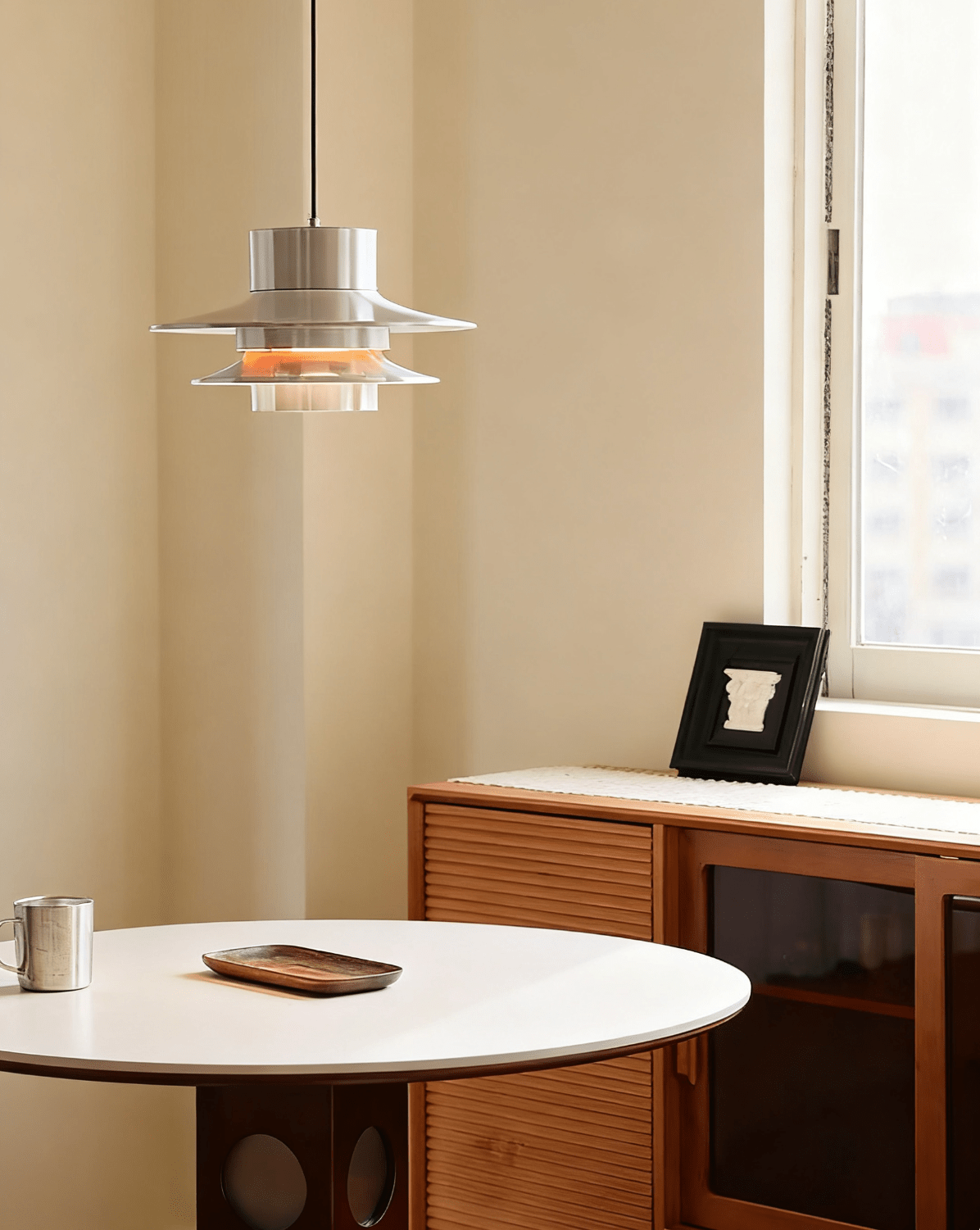 Caelith Chrome Pendant Light - Letslighting