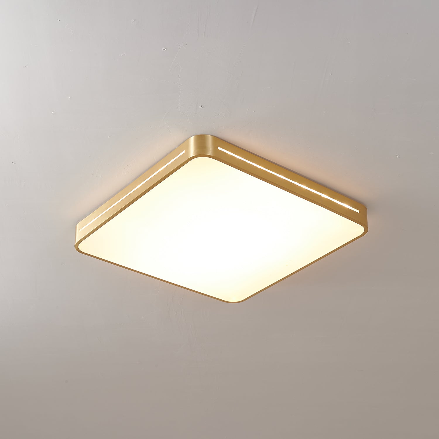 Eurcarara Modern Minimalist Brass Ceiling Light - Letslighting