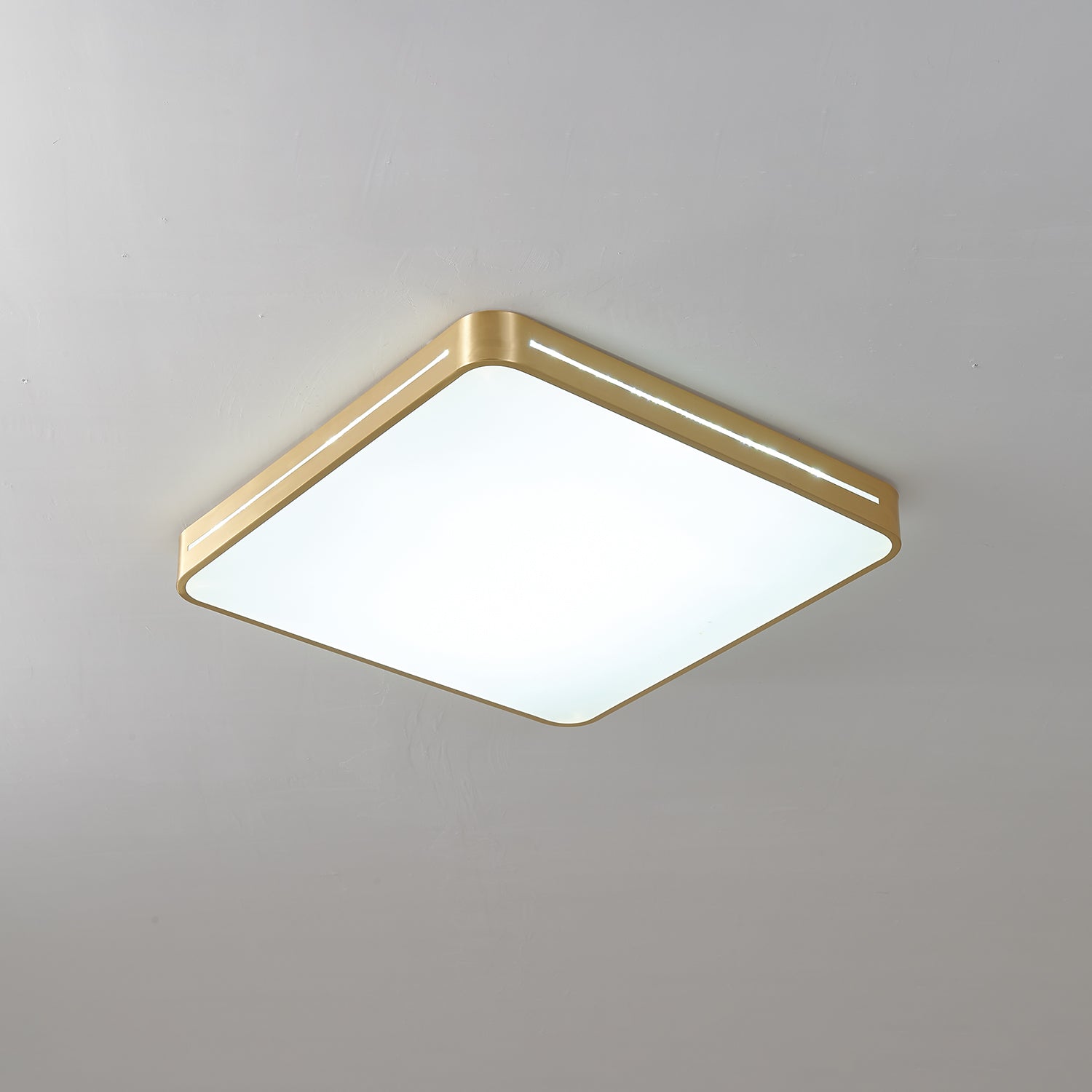 Eurcarara Modern Minimalist Brass Ceiling Light - Letslighting
