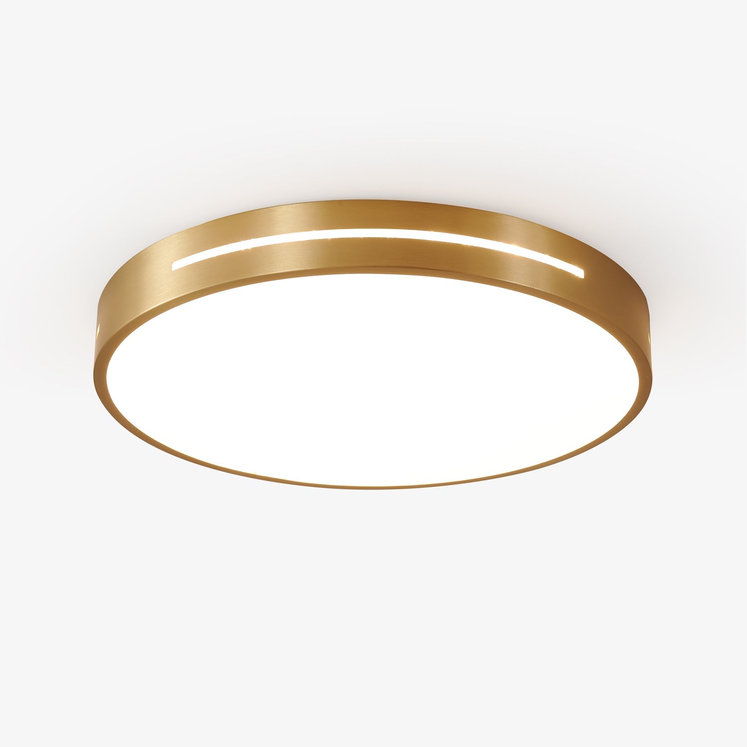 Eurcarara Modern Minimalist Brass Ceiling Light - Letslighting