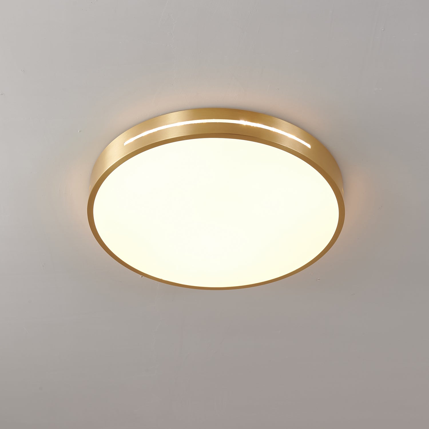 Eurcarara Modern Minimalist Brass Ceiling Light - Letslighting