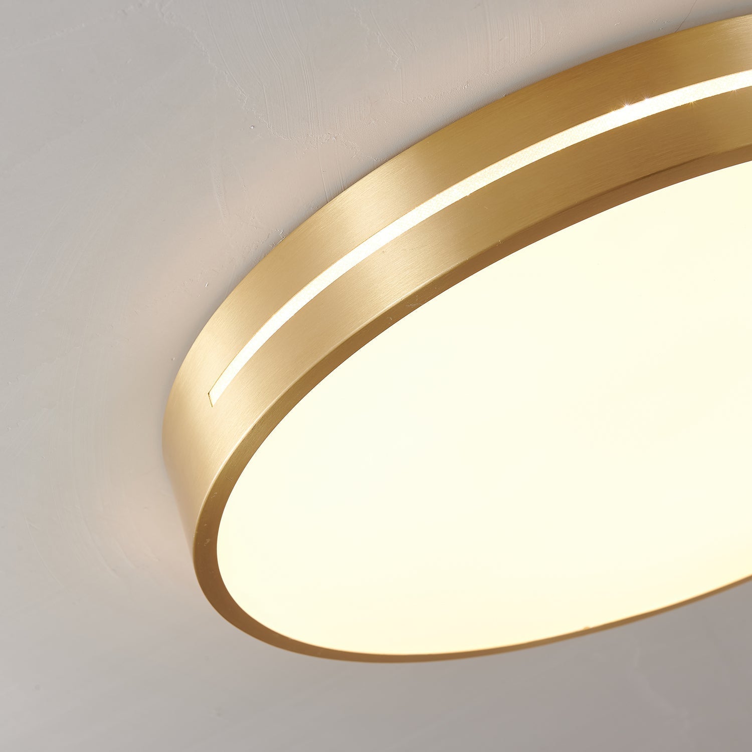 Eurcarara Modern Minimalist Brass Ceiling Light - Letslighting