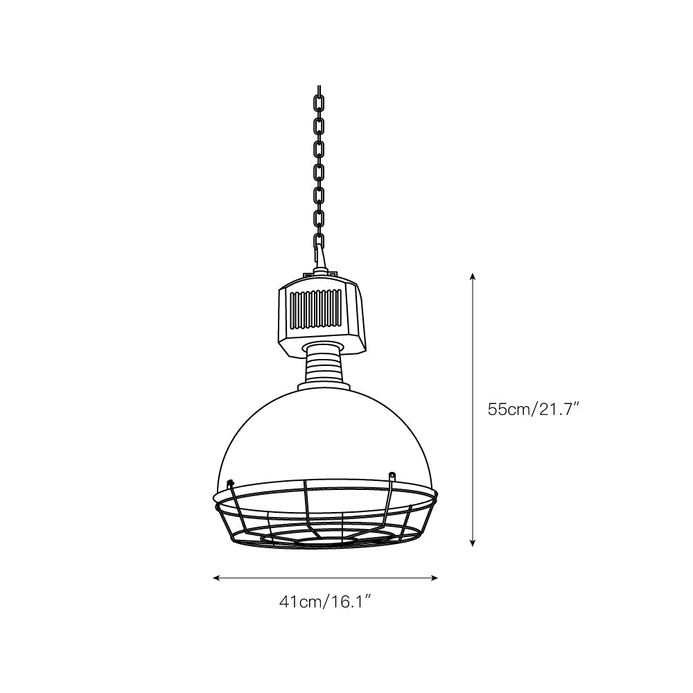 Urbanx Vintage Industrial Pendant Light - Letslighting