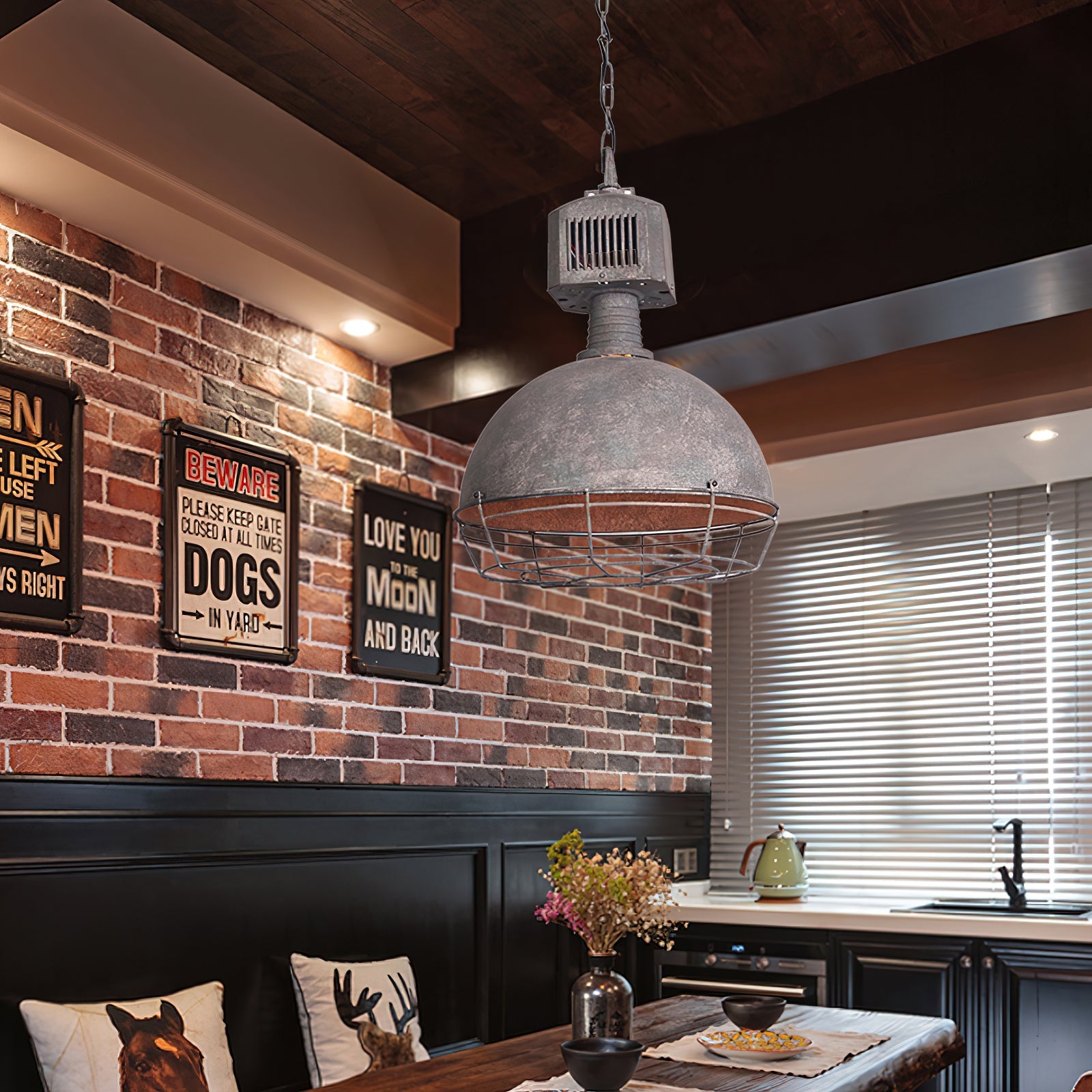 Urbanx Vintage Industrial Pendant Light - Letslighting