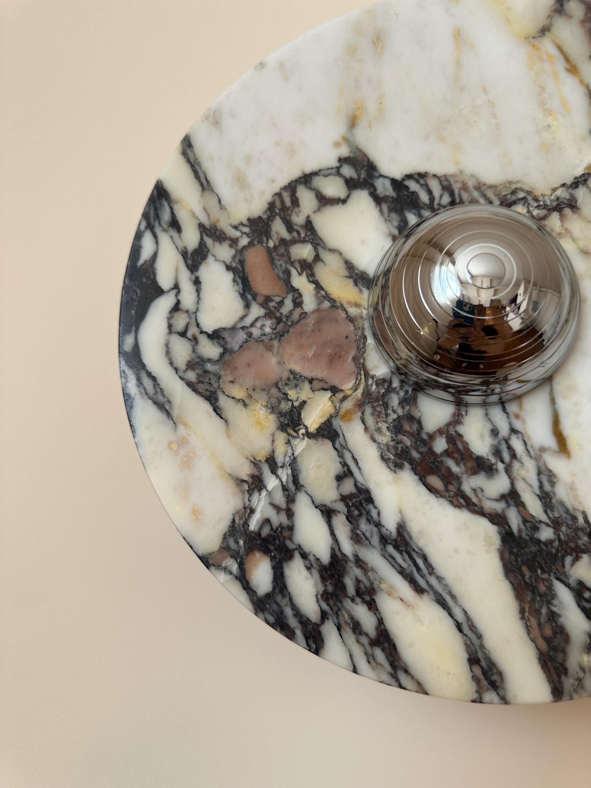 Alter Modern Minimalist Round Marble Sconce Wall Lamp - Letslighting