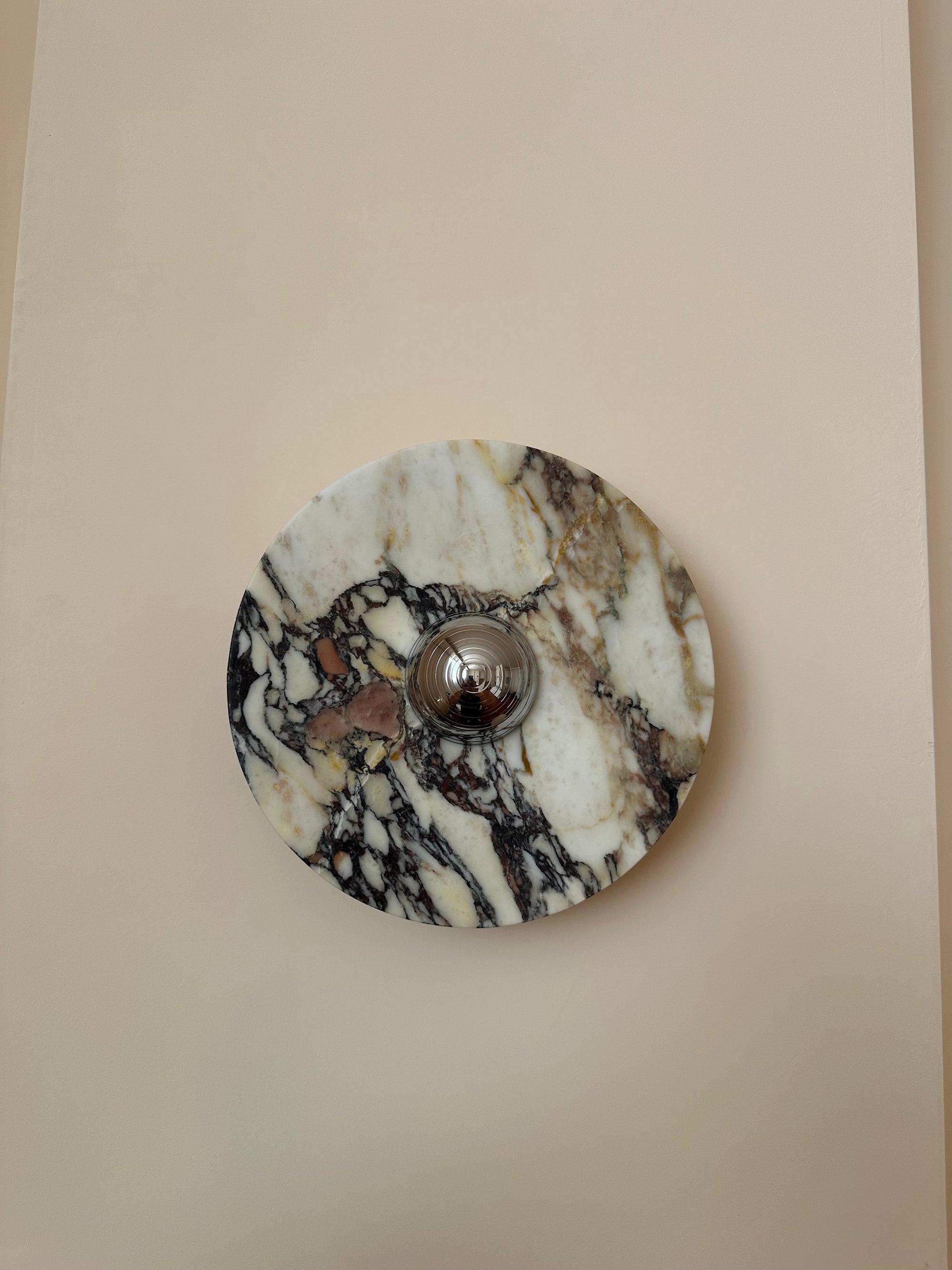 Alter Modern Minimalist Round Marble Sconce Wall Lamp - Letslighting
