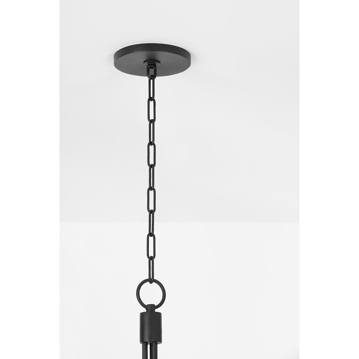 Aurora Vintage Industrial Brass Fabric Chandelier - Letslighting