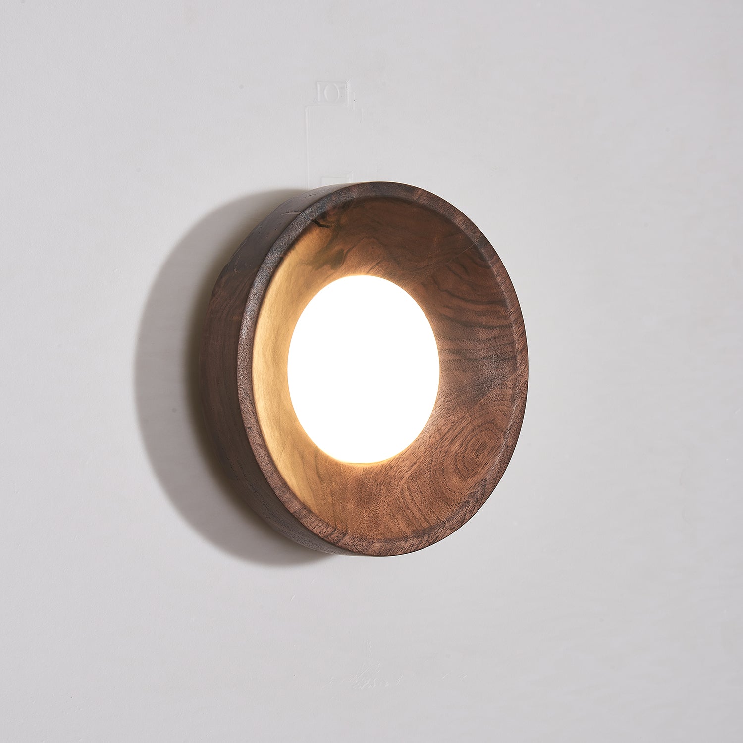 Lustra Wall Lamp Walnut Wood Acrylic - Letslighting