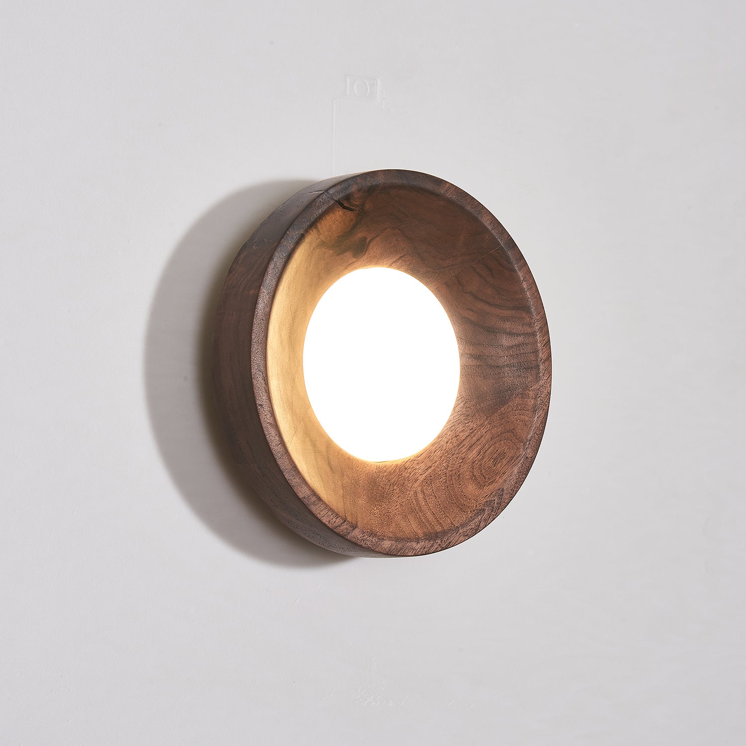 Lustra Wall Lamp Walnut Wood Acrylic - Letslighting