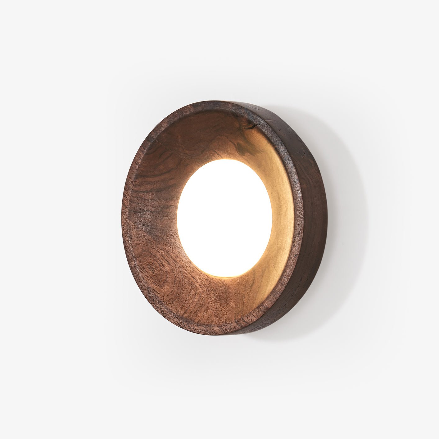 Lustra Wall Lamp Walnut Wood Acrylic - Letslighting