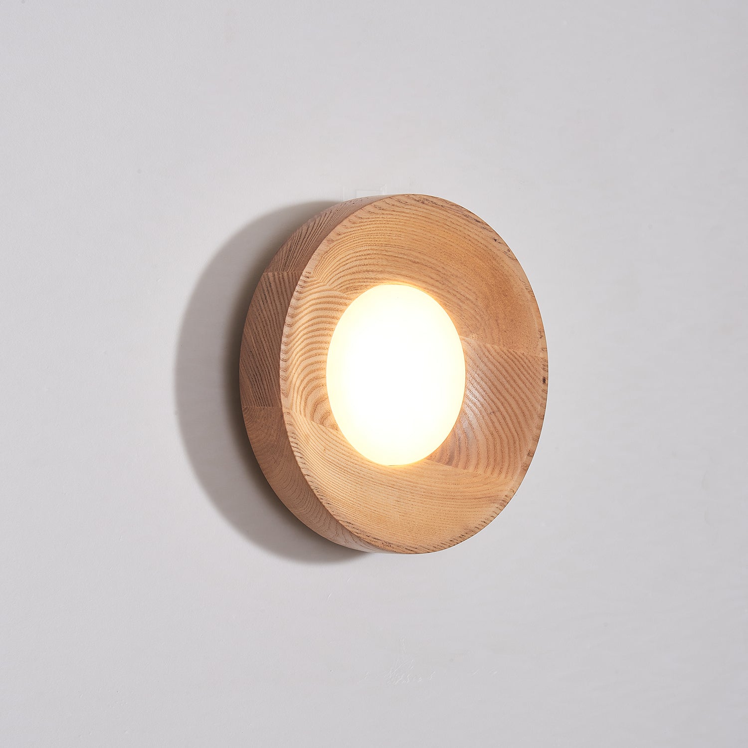 Lustra Wall Lamp Walnut Wood Acrylic - Letslighting