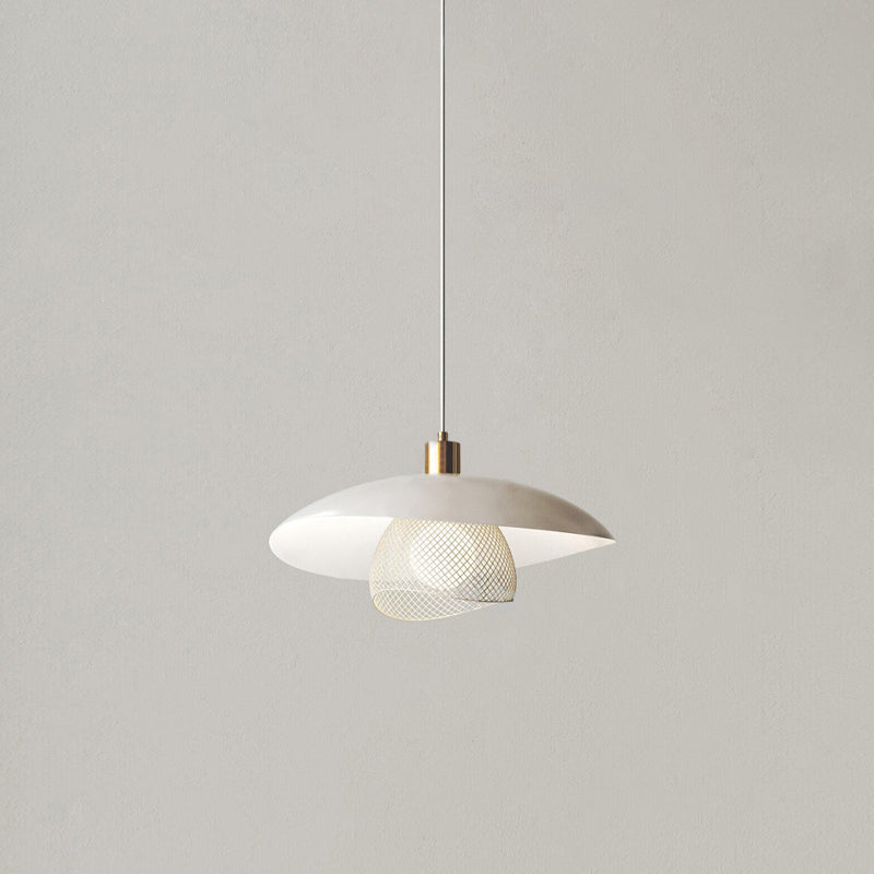 Dynam Modern Minimalist Floyd White Pendant Lamp - Letslighting