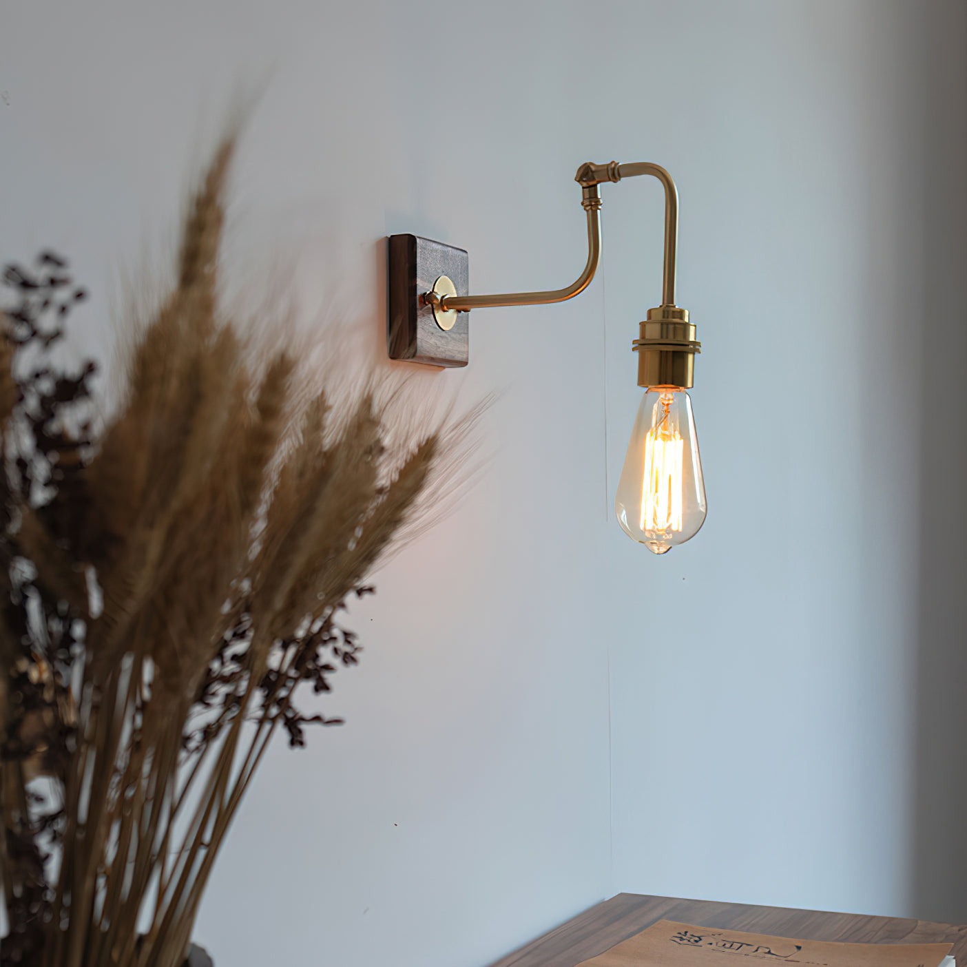 Calin Wall Light Industrial Rustic - Letslighting