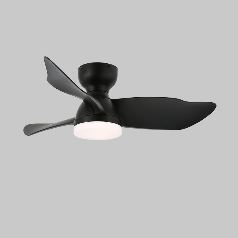 Mirella Silver Wood Ceiling Fan Light - Letslighting