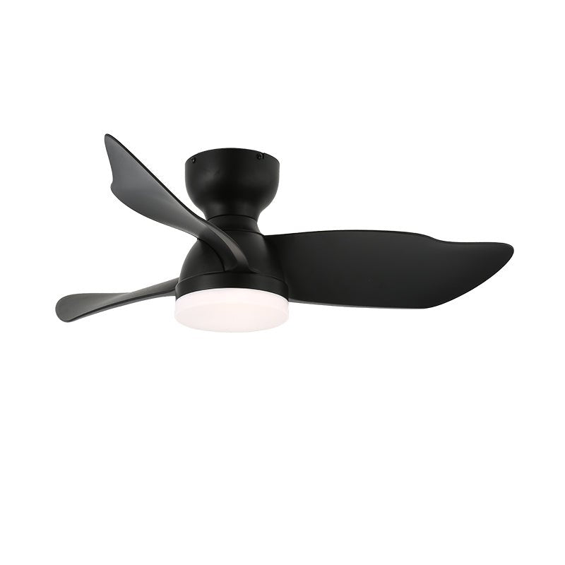 Mirella Silver Wood Ceiling Fan Light - Letslighting