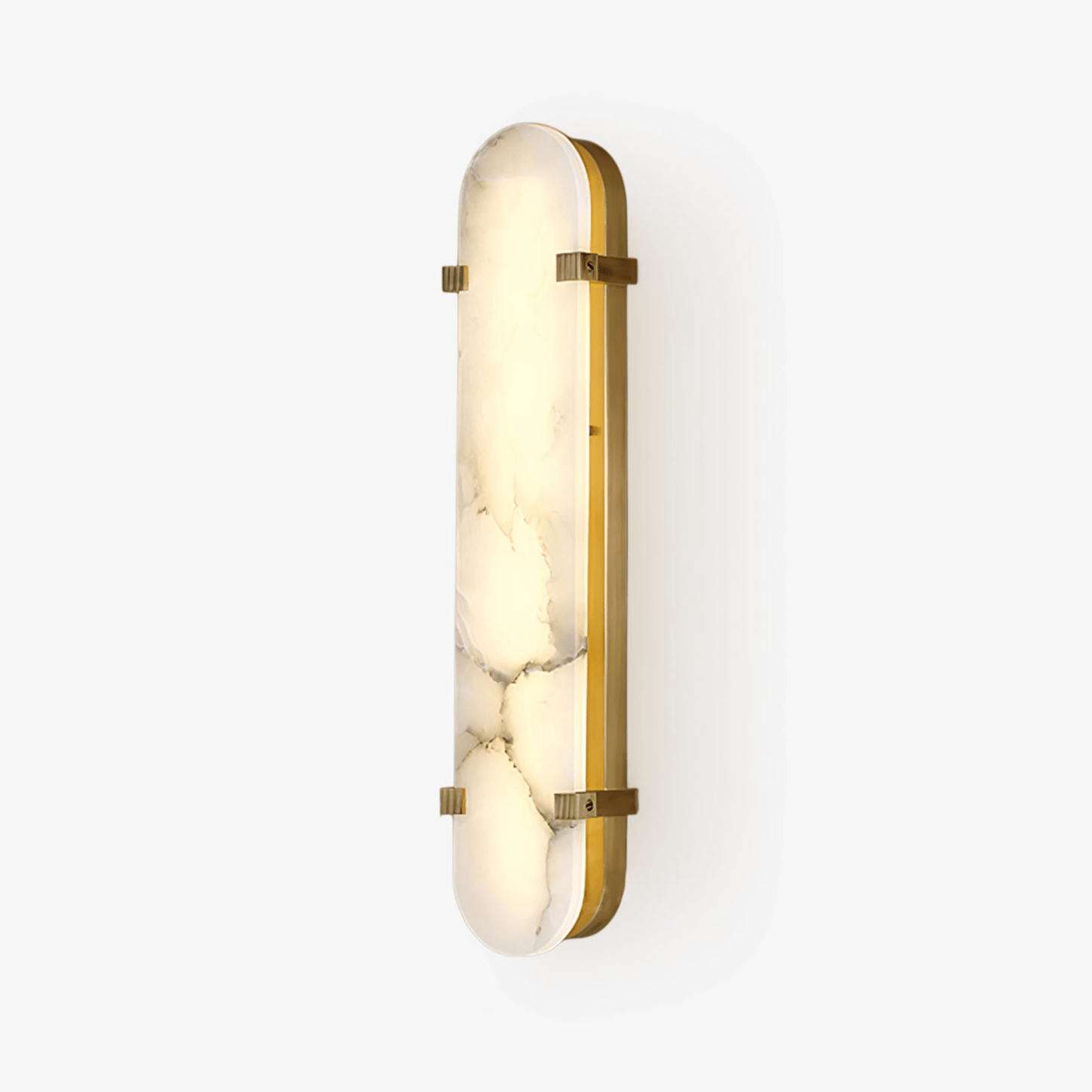 Lunaris Oval Alabaster Wall Light