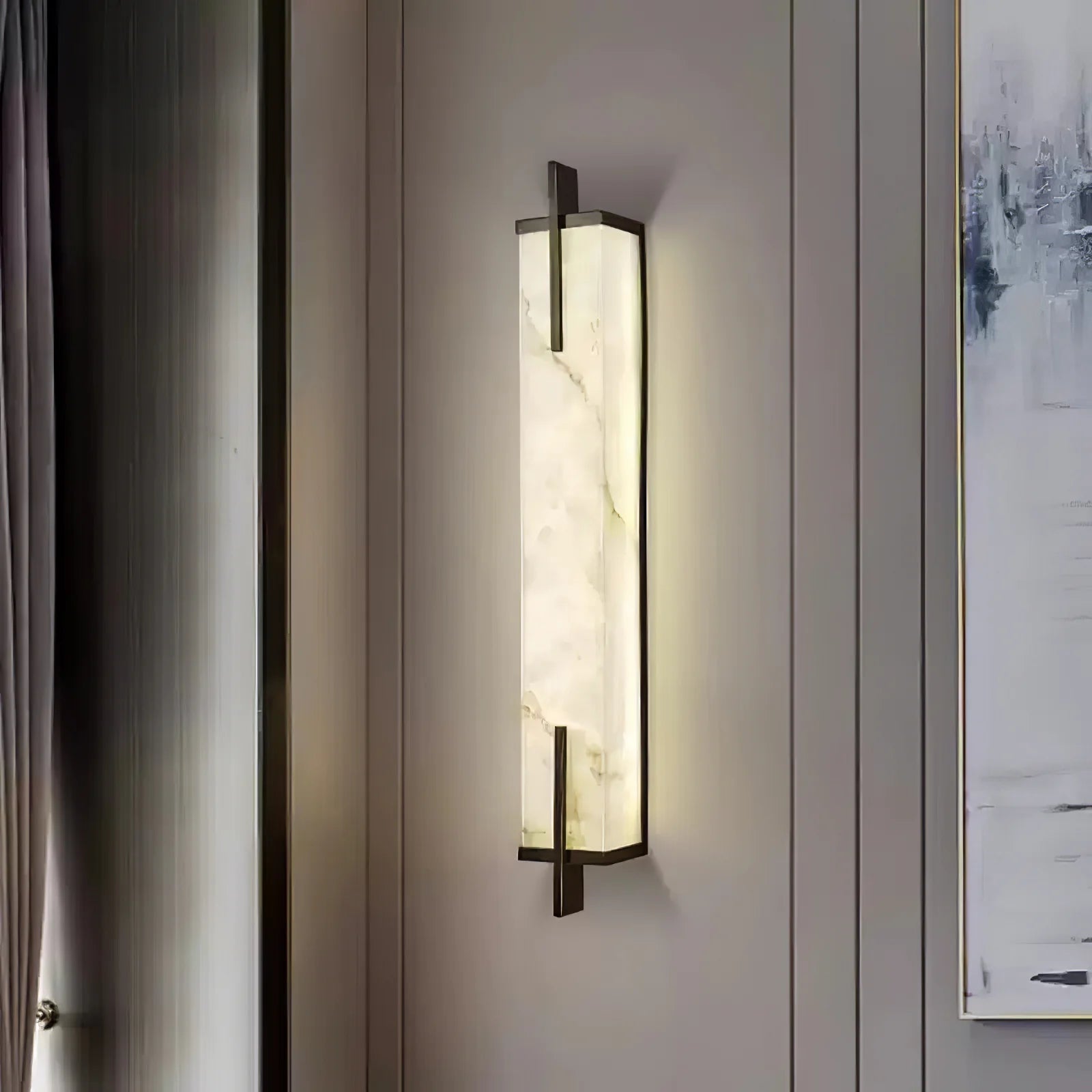 Zenith Alabaster Wall Light - Letslighting