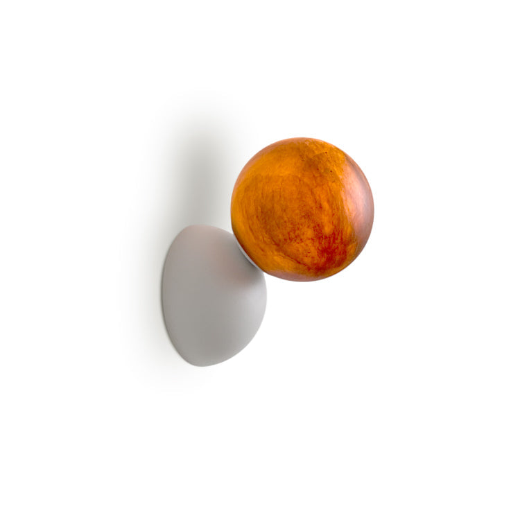 Arca Modern Minimalist Eclipse Mrable Wall Lamp - Letslighting