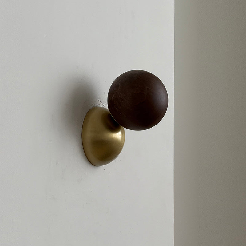 Arca Modern Minimalist Eclipse Mrable Wall Lamp - Letslighting