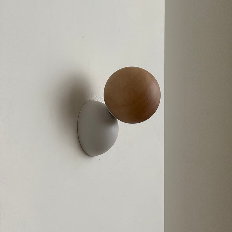Arca Modern Minimalist Eclipse Mrable Wall Lamp - Letslighting