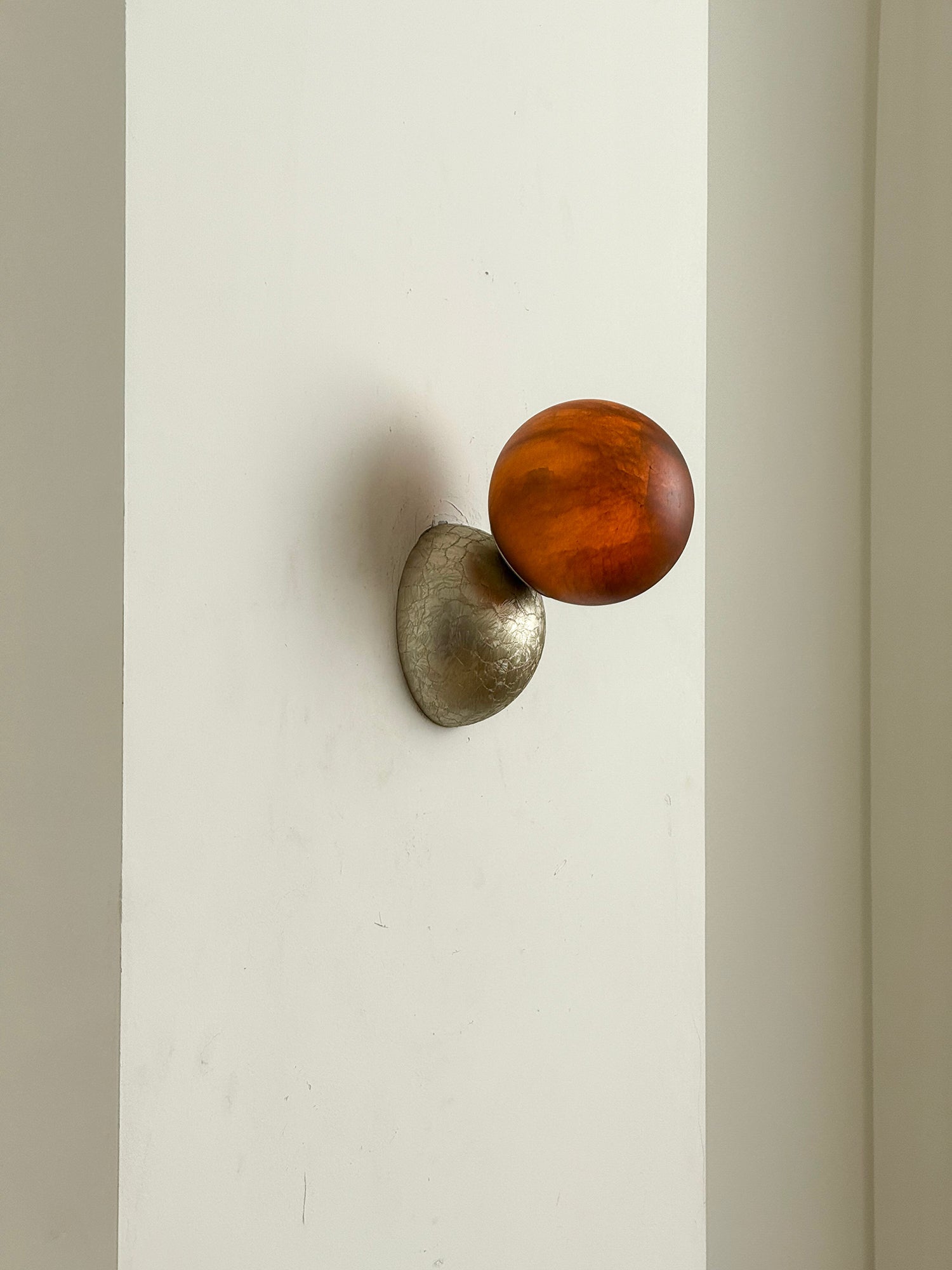 Arca Modern Minimalist Eclipse Mrable Wall Lamp - Letslighting