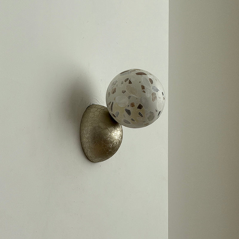 Arca Modern Minimalist Eclipse Mrable Wall Lamp - Letslighting