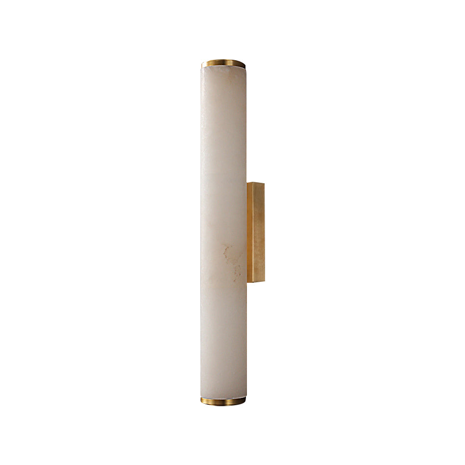 Arcus Elegance Brass Alabaster Sconce Wall Lamp - Letslighting
