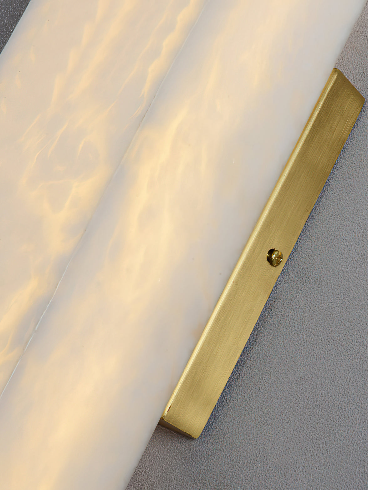 Arcus Elegance Brass Alabaster Sconce Wall Lamp - Letslighting
