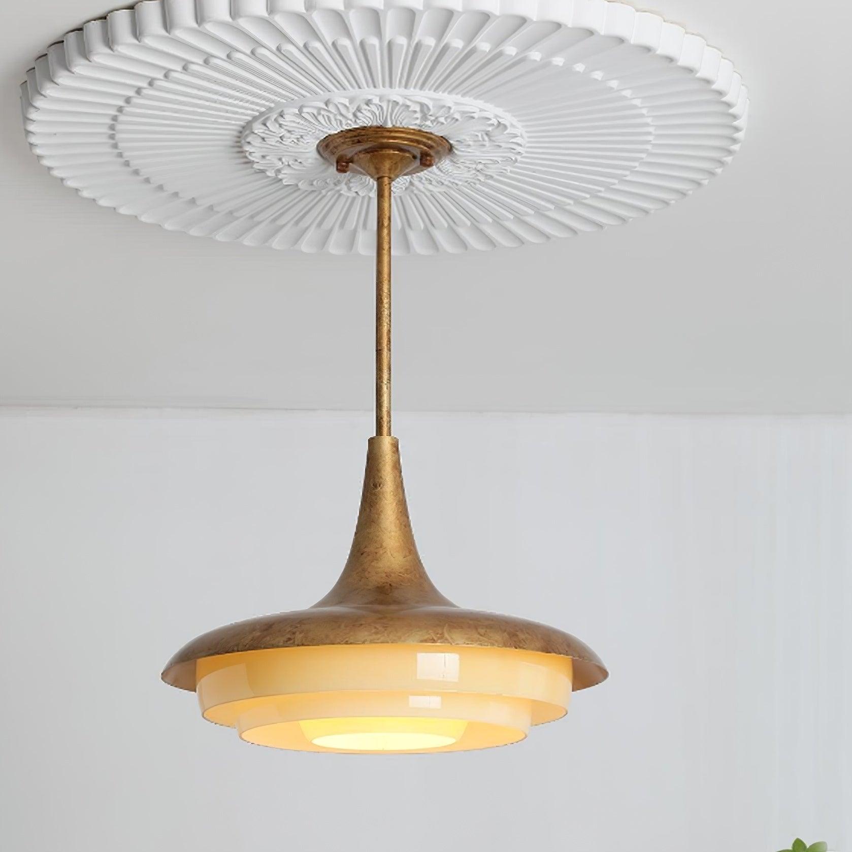 Vioce Mid-Century Modern Glass Pendant Light - Letslighting