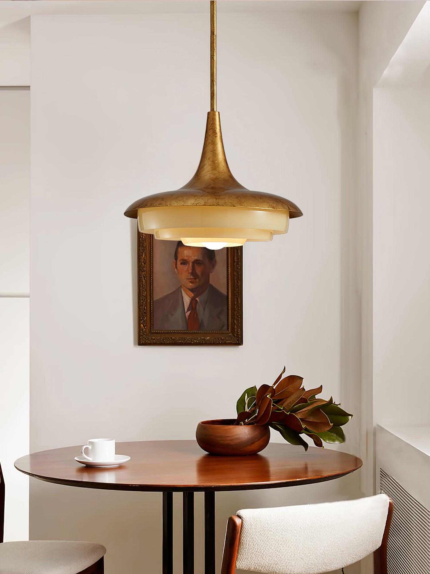 Vioce Mid-Century Modern Glass Pendant Light - Letslighting