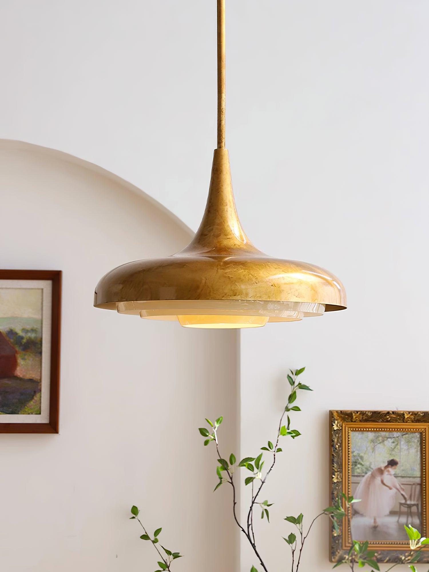 Vioce Mid-Century Modern Glass Pendant Light - Letslighting