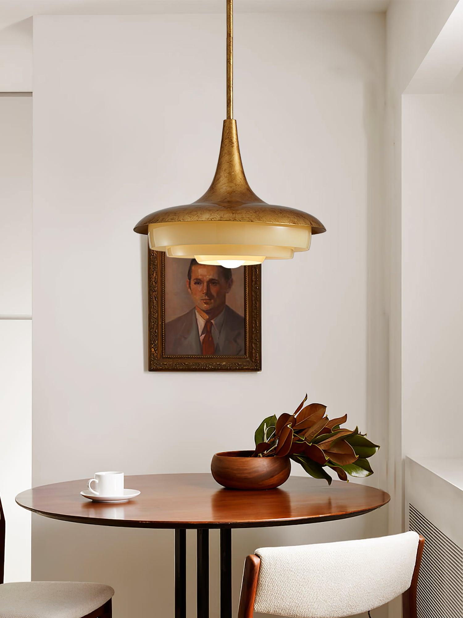 Vioce Mid-Century Modern Glass Pendant Light - Letslighting