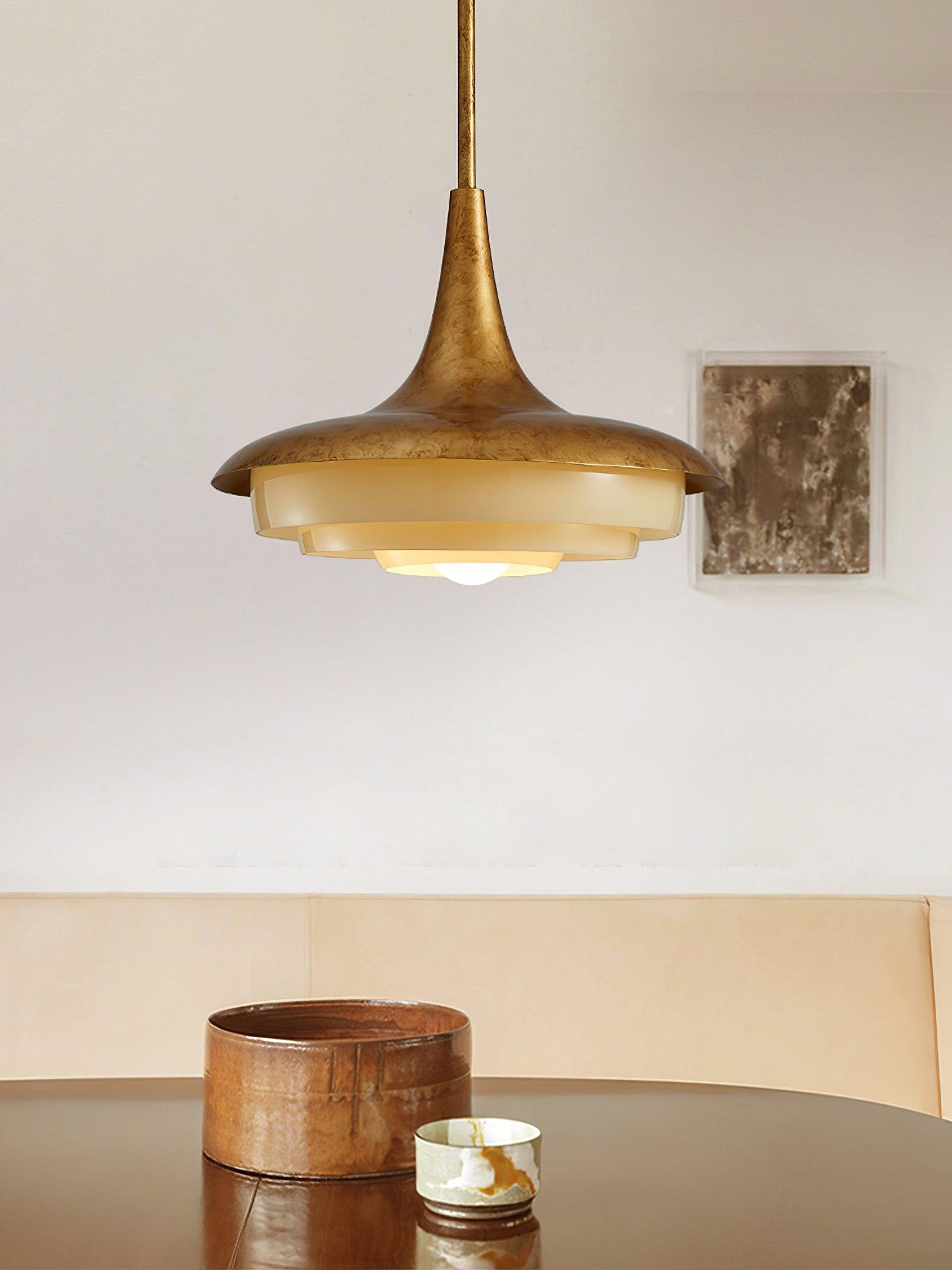 Vioce Mid-Century Modern Glass Pendant Light - Letslighting