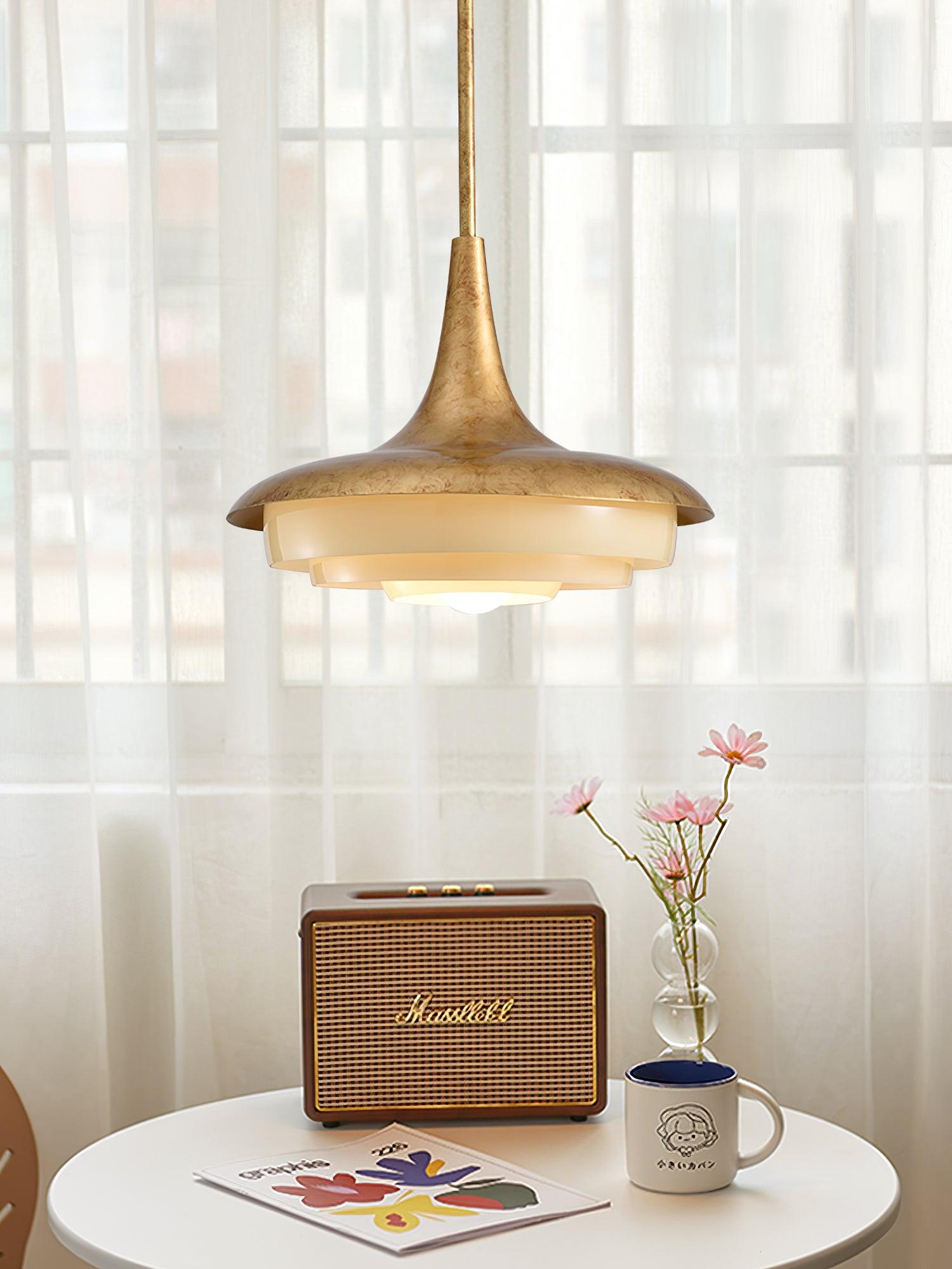 Vioce Mid-Century Modern Glass Pendant Light - Letslighting