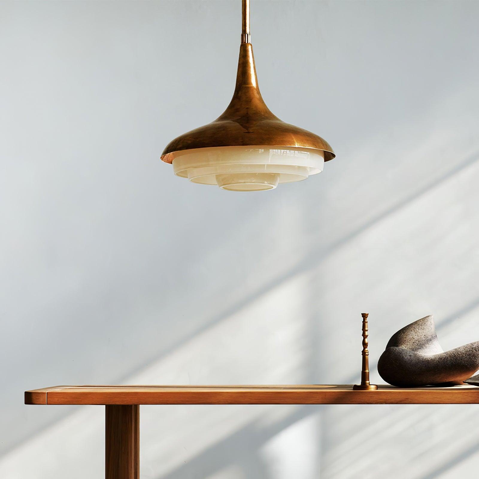 Vioce Mid-Century Modern Glass Pendant Light - Letslighting