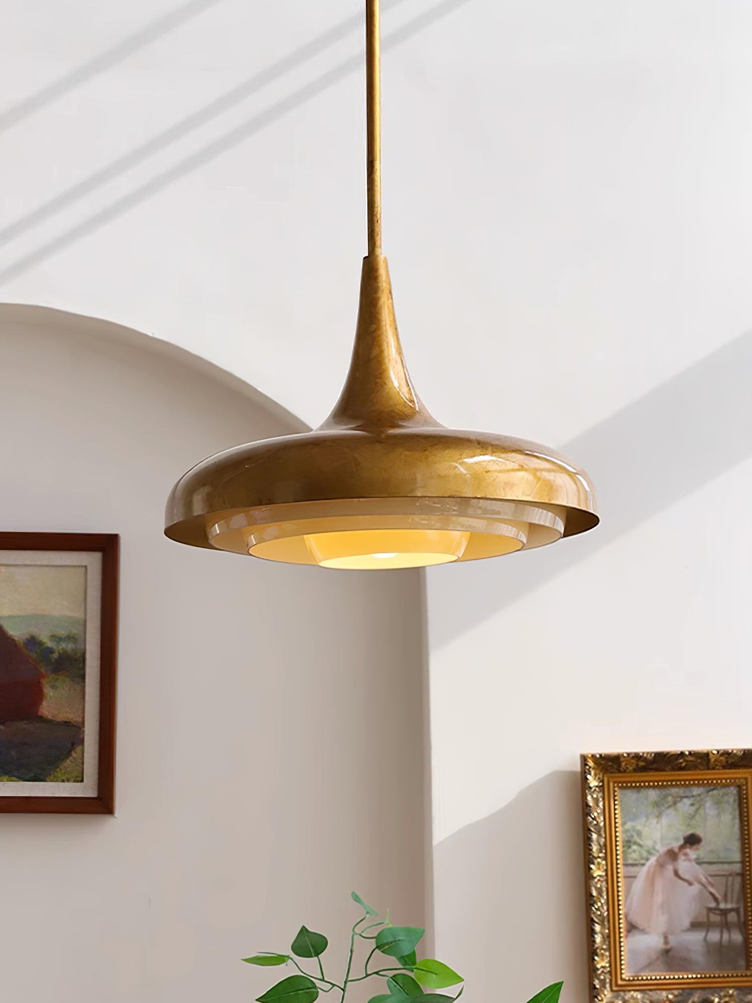 Vioce Mid-Century Modern Glass Pendant Light - Letslighting