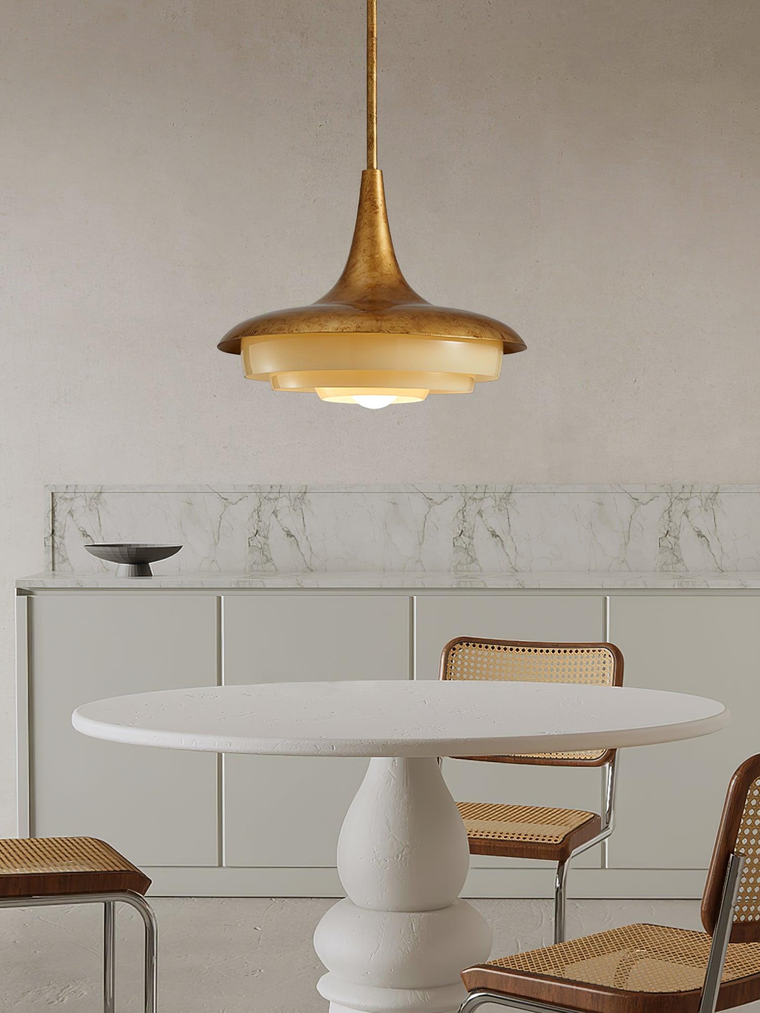 Vioce Mid-Century Modern Glass Pendant Light - Letslighting